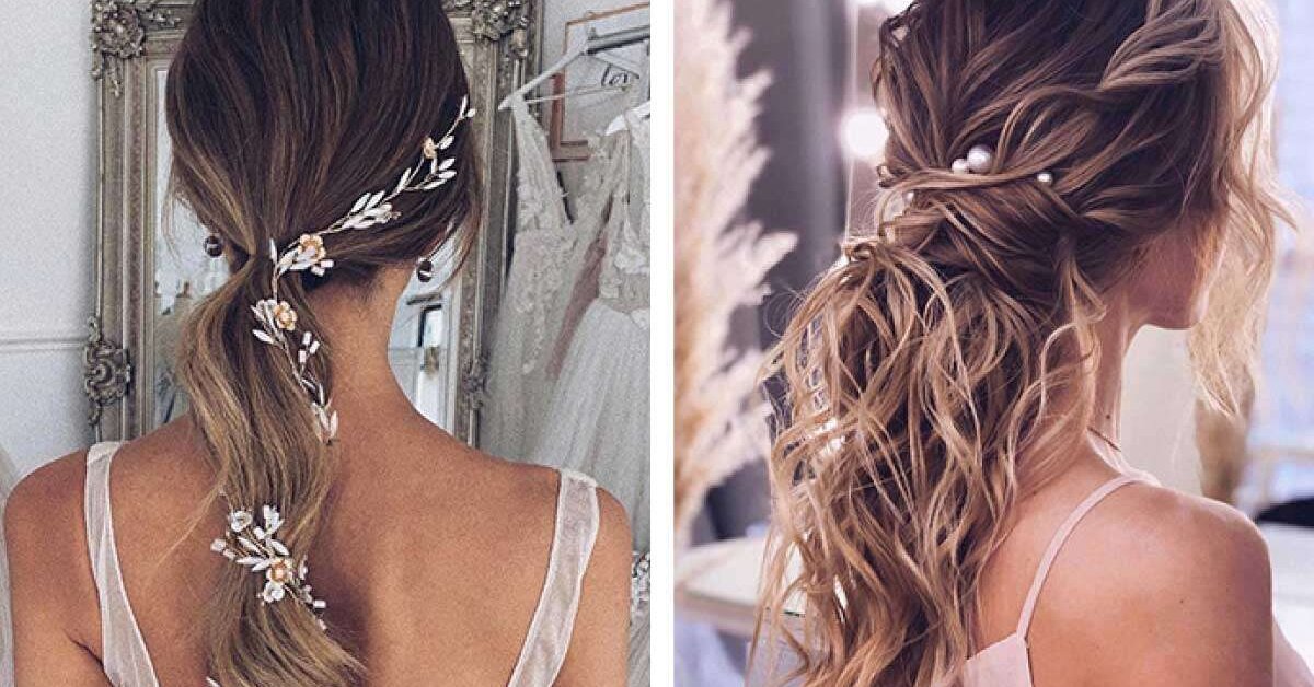 19 En Güzel At Kuyruğu Düğün Saç Modeli