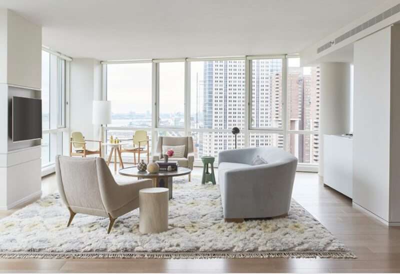 20 Muhteşem Gri ve Beyaz Çağdaş Oturma Odası Tasarımları