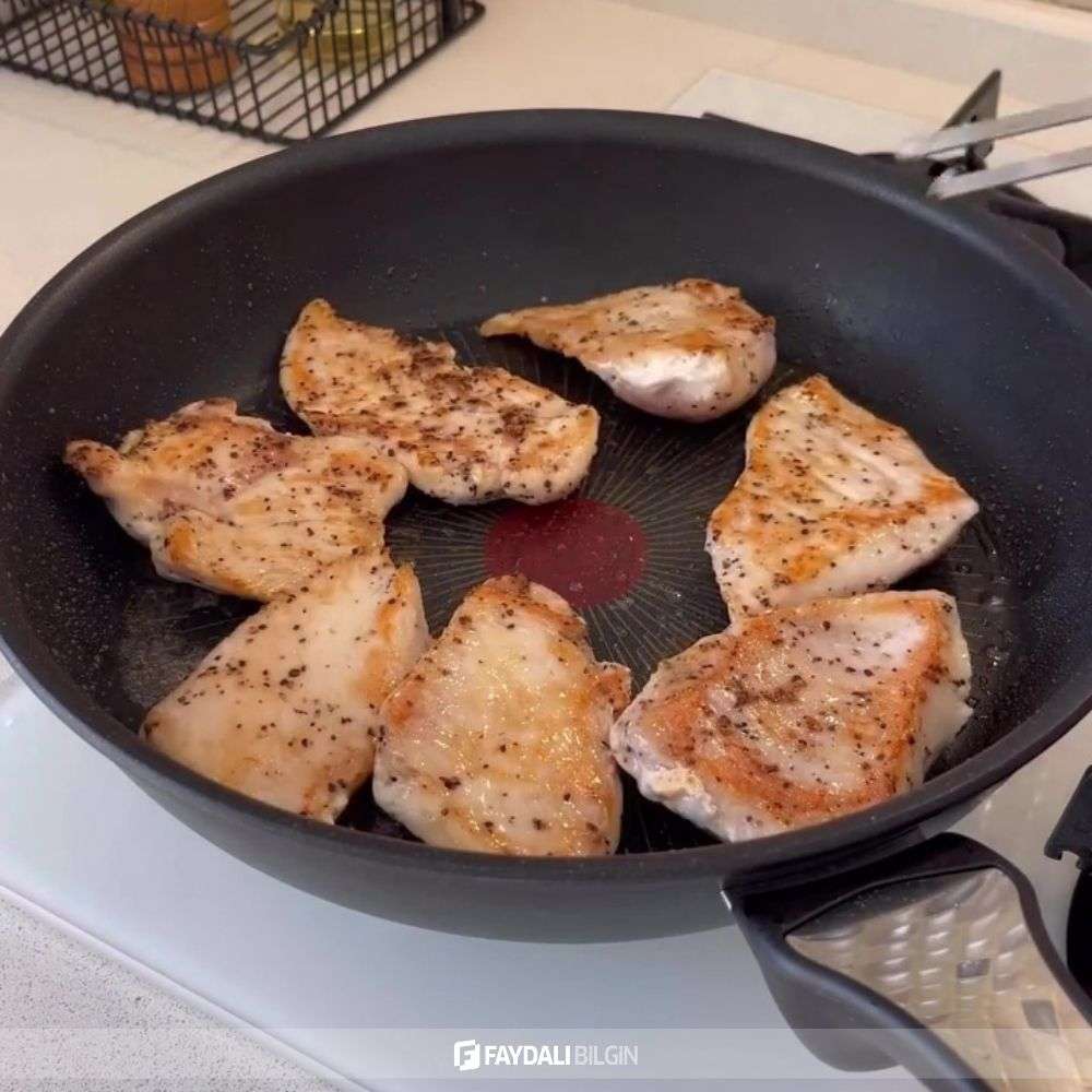 8 Adımda Soslu Tavuk Tarifi