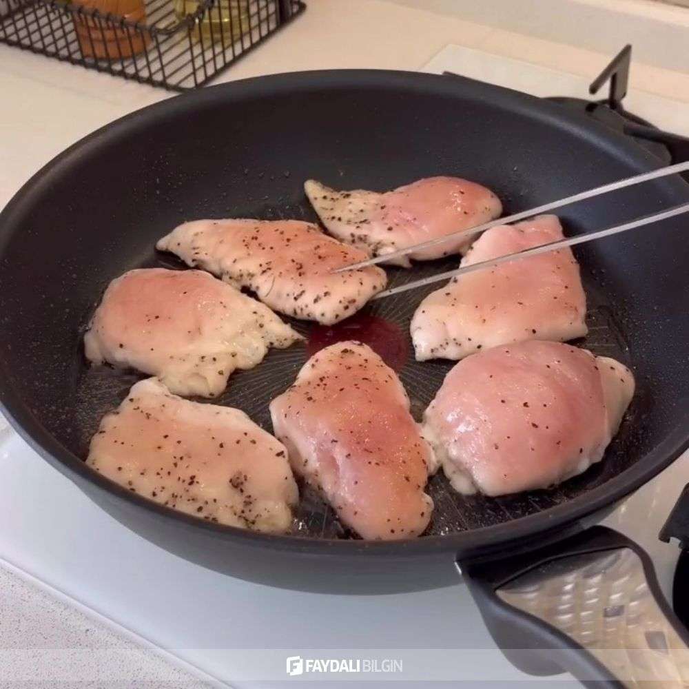 8 Adımda Soslu Tavuk Tarifi