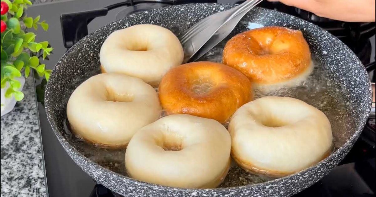 Asla Yağ Çekmeyen Donut Pişi Tarifi