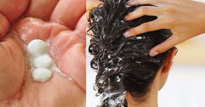 Aspirin saç uzatma maskesi