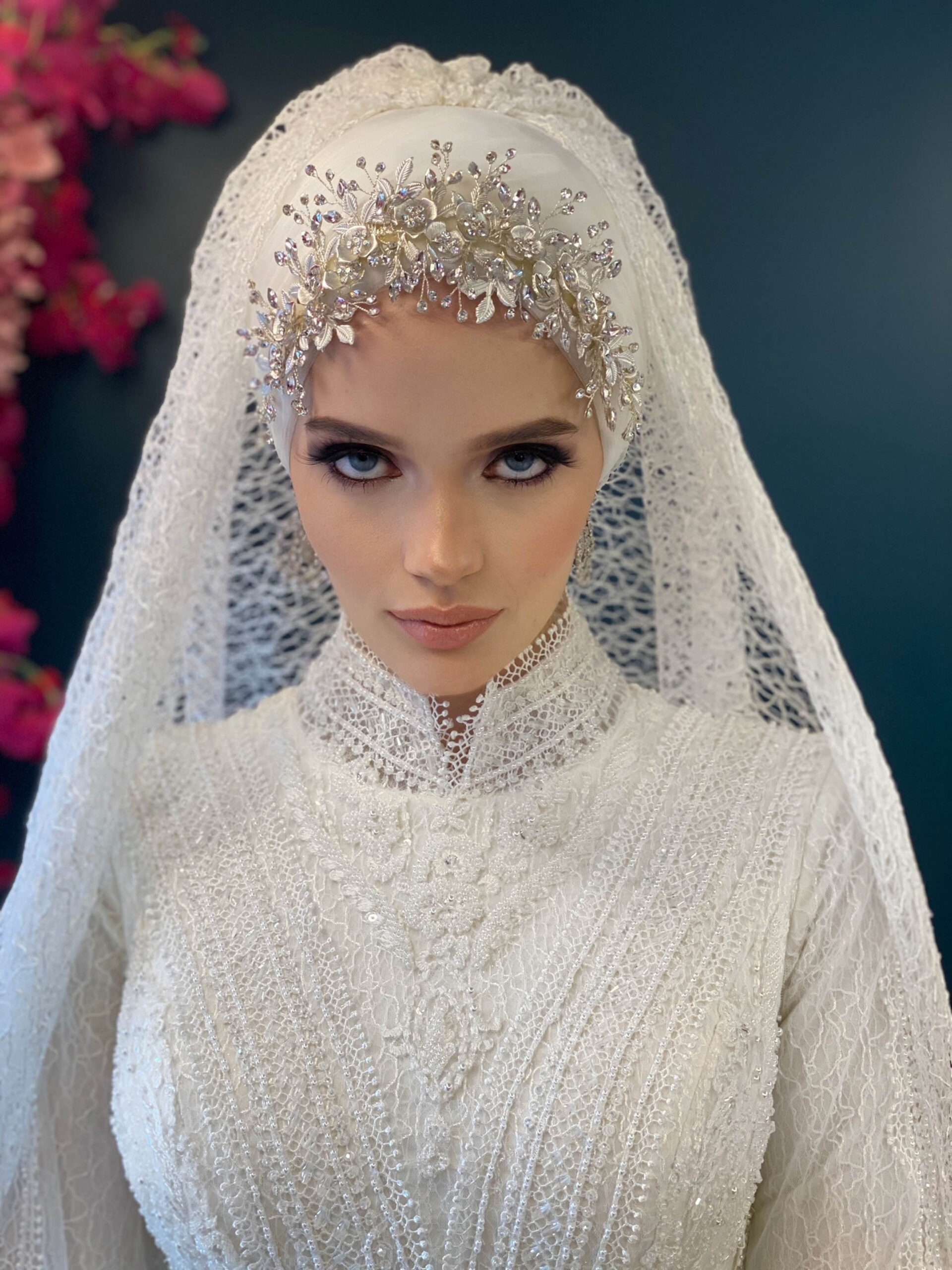 Aysira HELEN Tesettür Gelinlik Model Numarası : 10GLTS003134V01