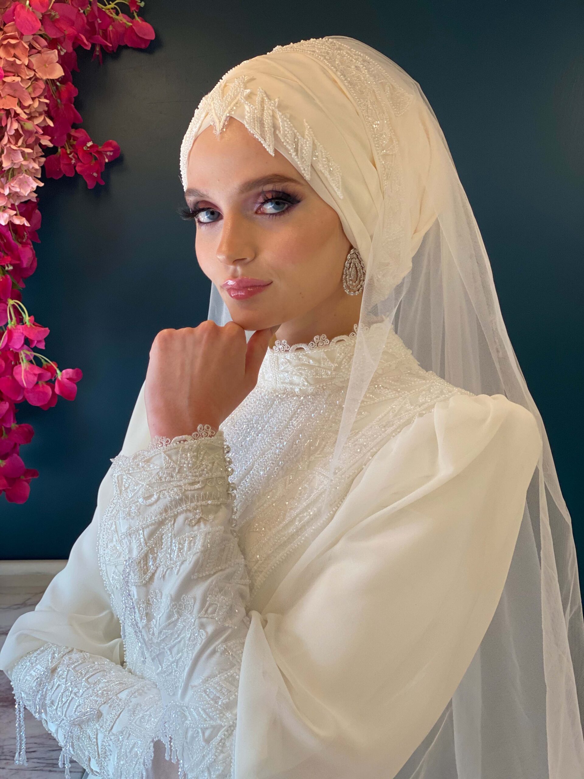 Aysira HELEN Tesettür Gelinlik Model Numarası : 10GLTS006007V01