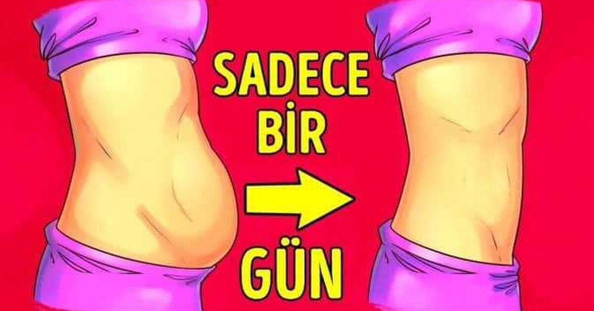 Bu Diyetle Göbek Yağları 1 Gecede Nasıl Eritilir?