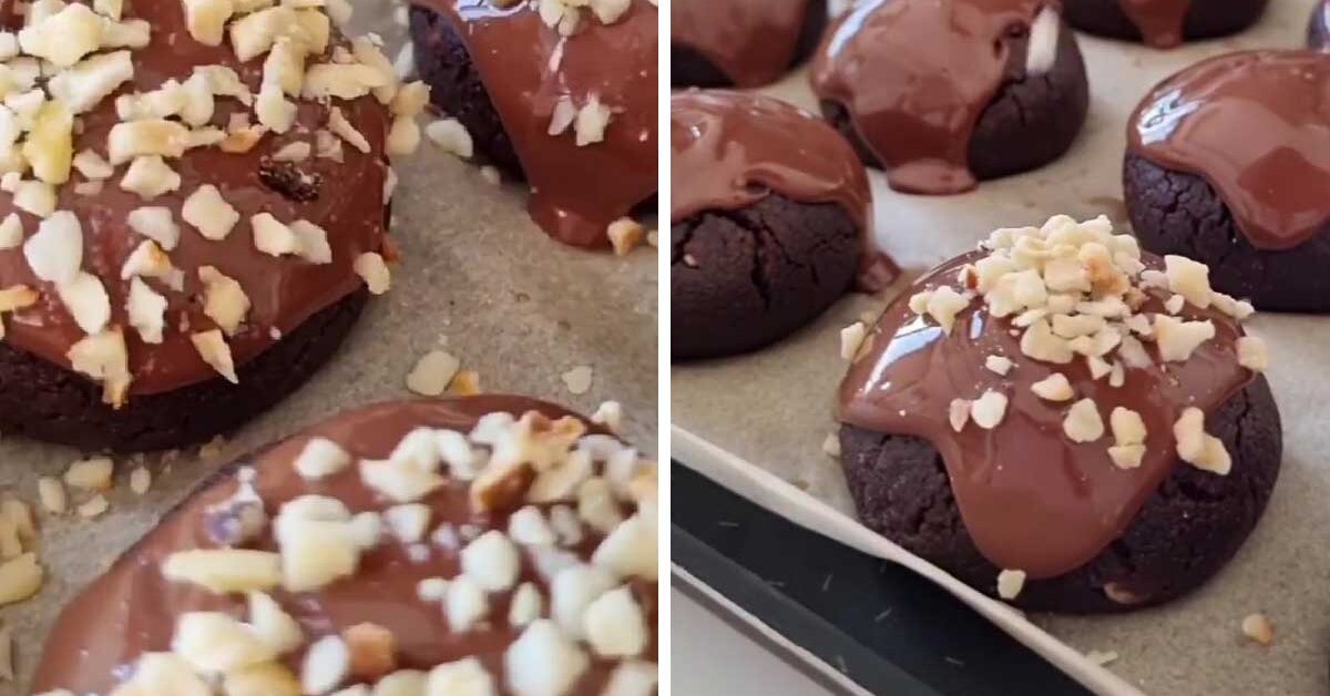 Çikolata ve Fındıklı Browni Kurabiye Tarifi