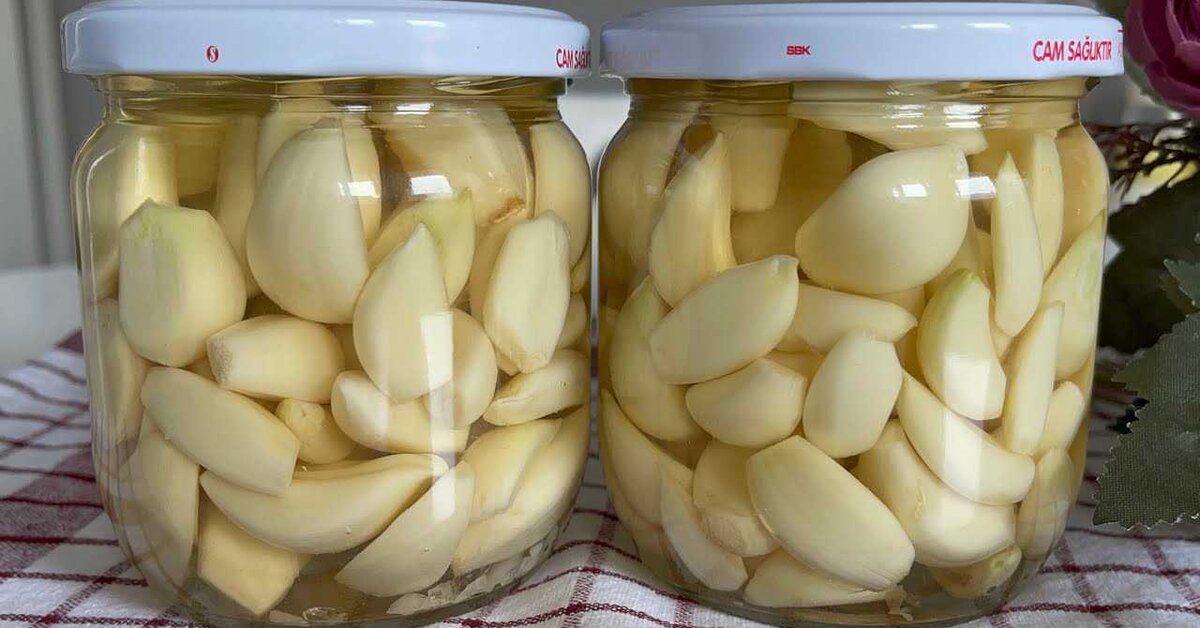 Doğal Antibiyotik Sarımsak Turşusu