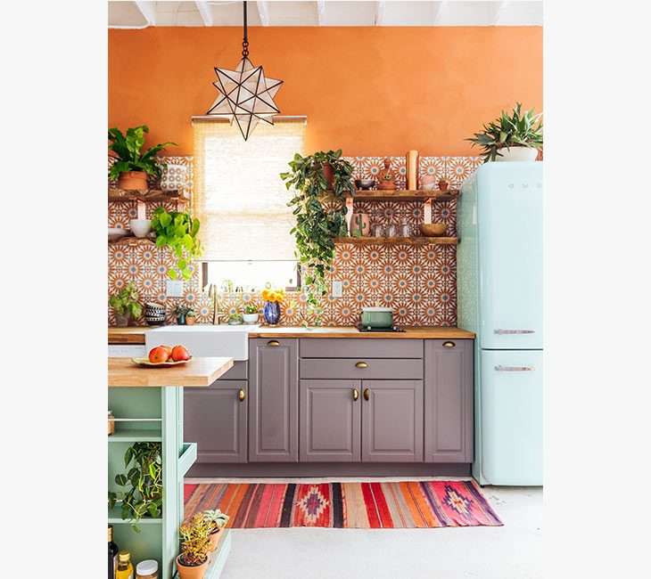 Retro duvar seramikleri tercih edin