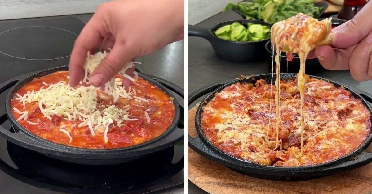 Nefis Bir Kahvaltılık Sucuklu Menemen