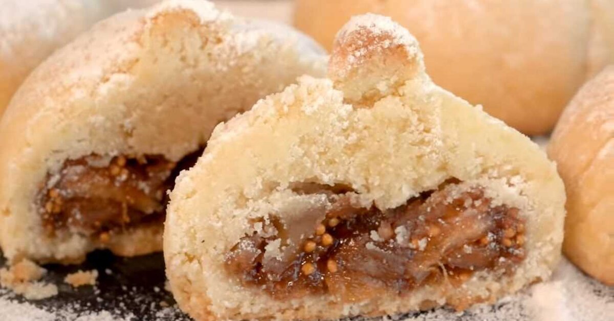 İncir Görünümlü İçi Dolgulu Kurabiye Tarifi