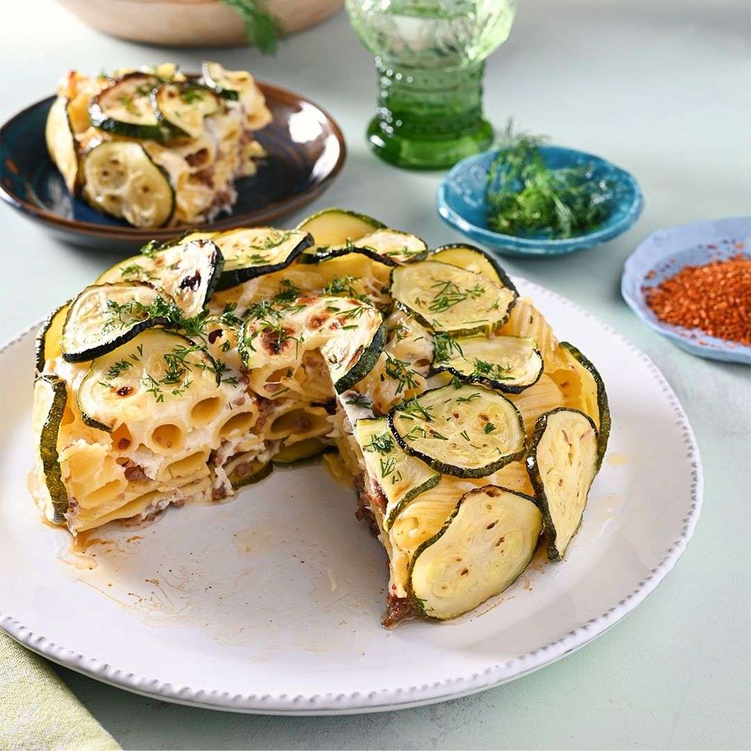 Kabaklı Makarna Pastası Tarifi