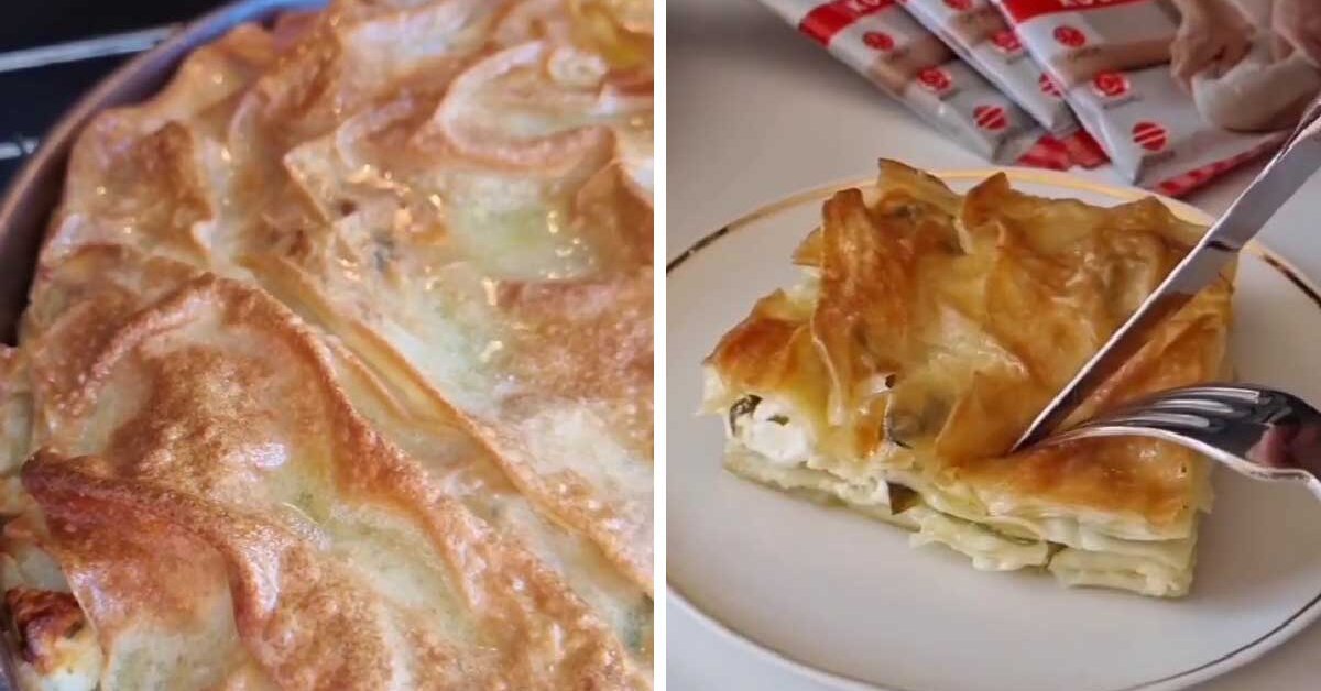 Kolay Hamur ile Su Böreği Tarifi