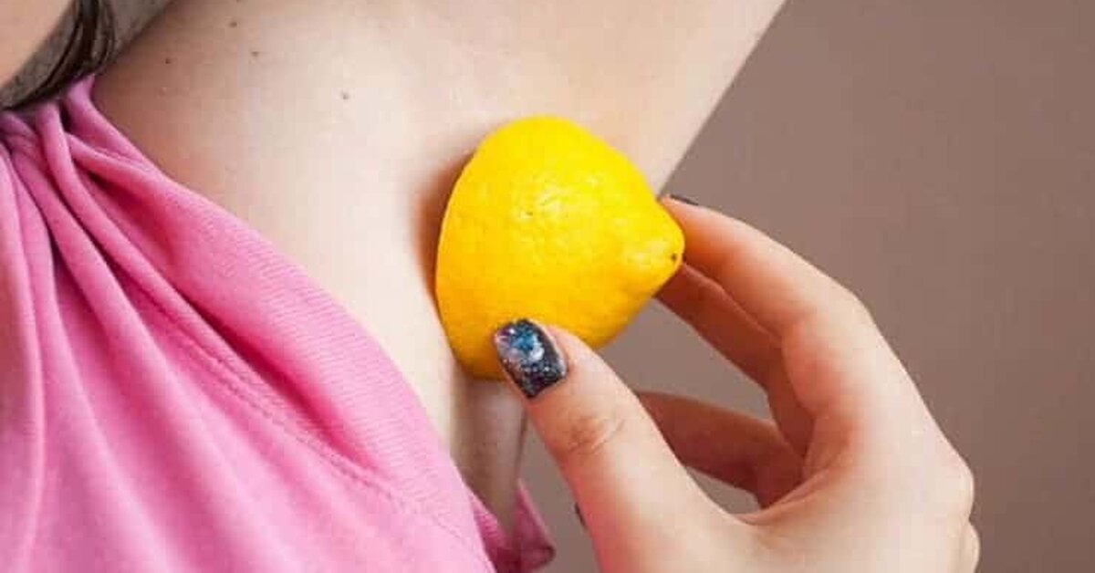 Koltuk Altınızı Limonla Ovarsanız Ne Olur?