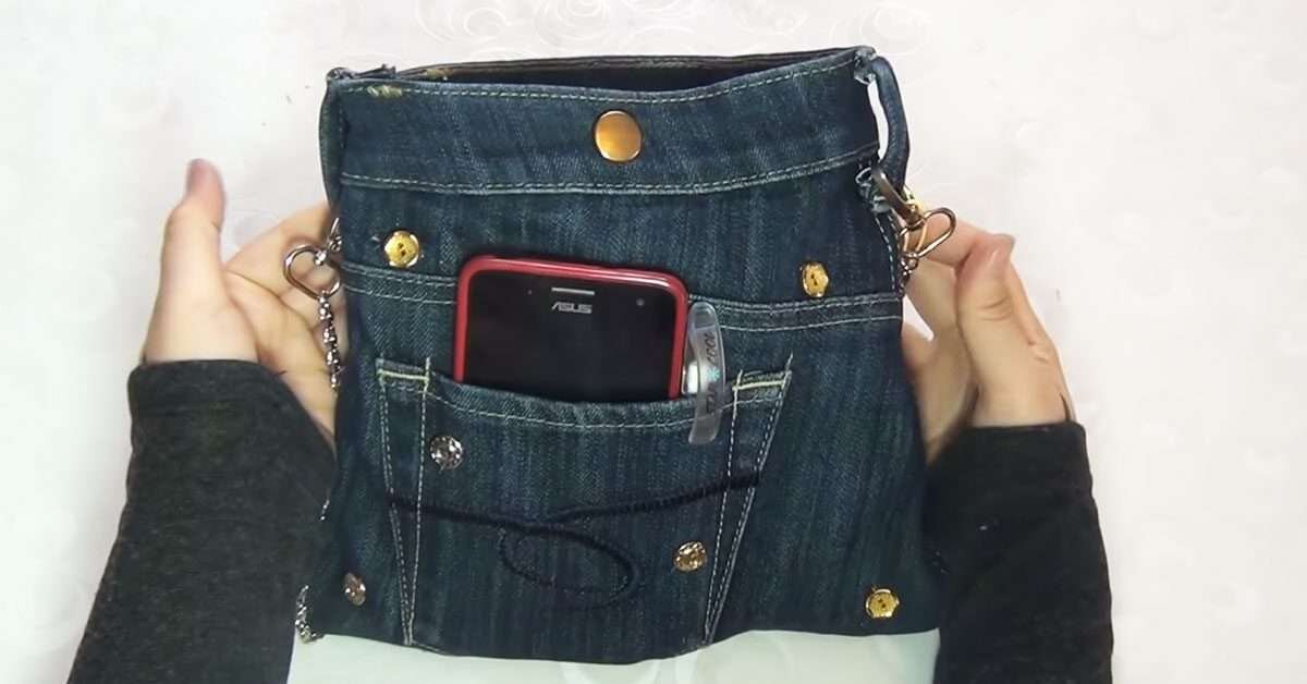 Kullanılmayan Kot Pantolonlardan Çanta Yapımı