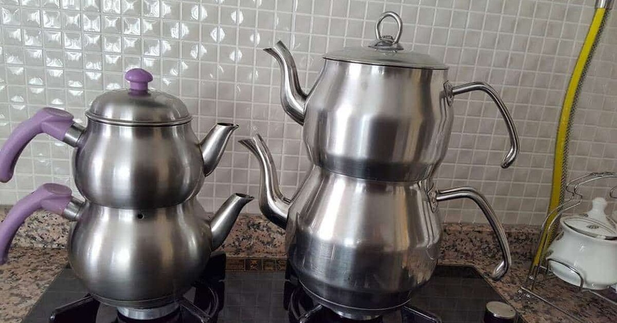 Çelik Çaydanlık Tencere Nasıl Pırıl Pırıl Olur?