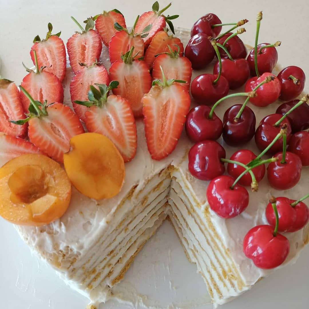 Medovik Pasta Rus Pastası Tarifi