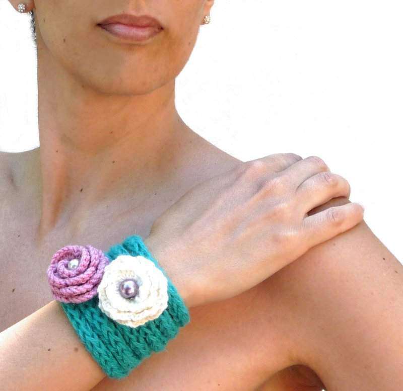 Örgü Bileklik Modelleri