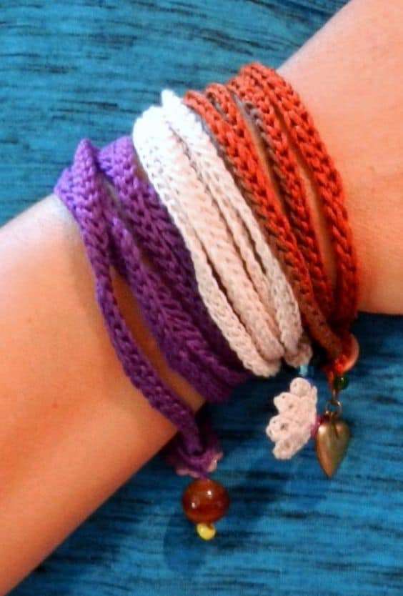 Örgü Bileklik Modelleri