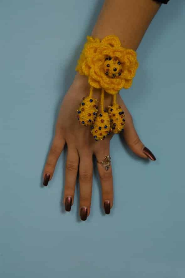 Örgü Bileklik Modelleri