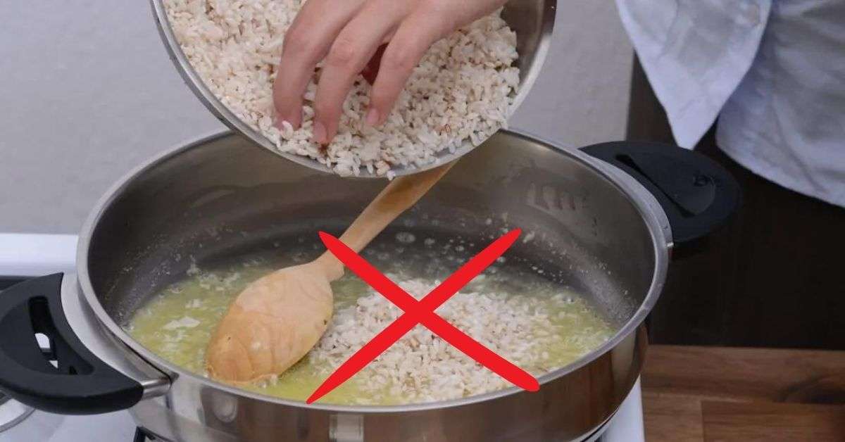 Pilavı Kavurarak Pişirmeyin!