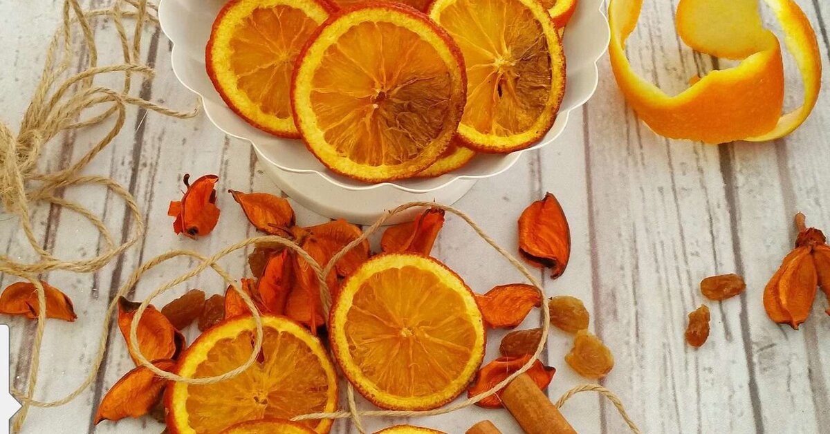 Portakal dilimi nasıl kurutulur?