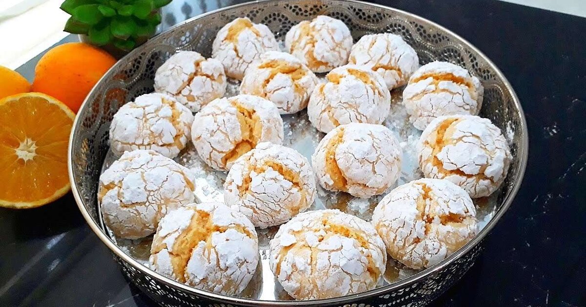 Portakallı Çatlak Kurabiye Tarifi