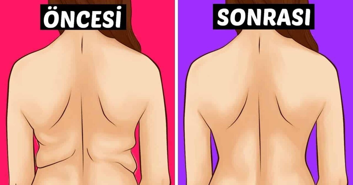 Sırt ve Kol Altı Yağlarını Eritmek İçin Egzersizler