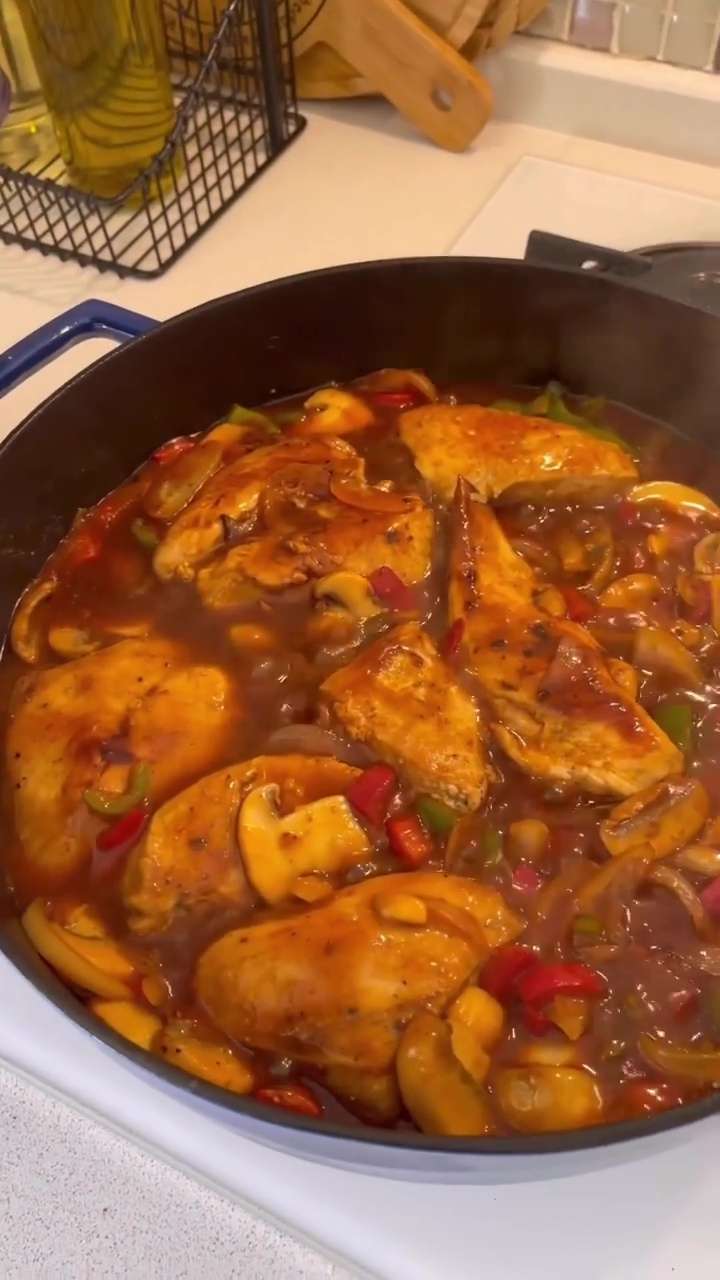 Soslu Tavuk Yemeği Tarifi