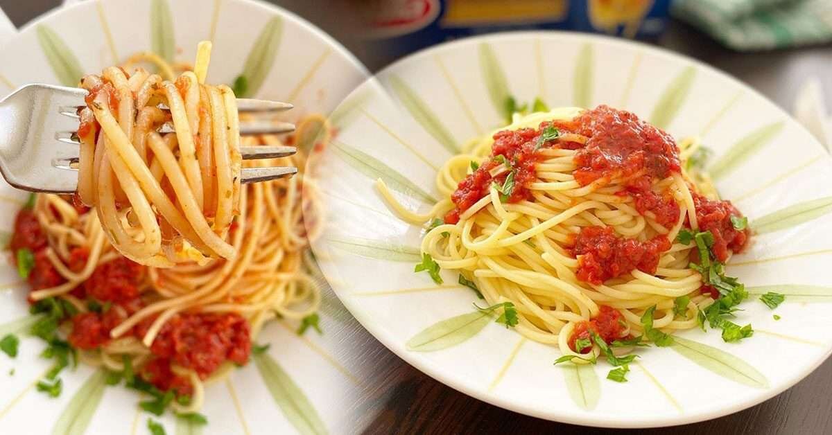 Spagetti Napoliten Makarna Tarifi