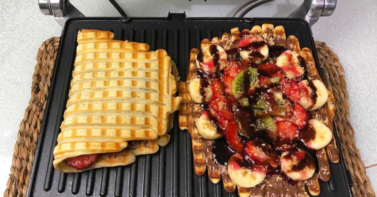 Tost Makinesinde Waffle Tarifi