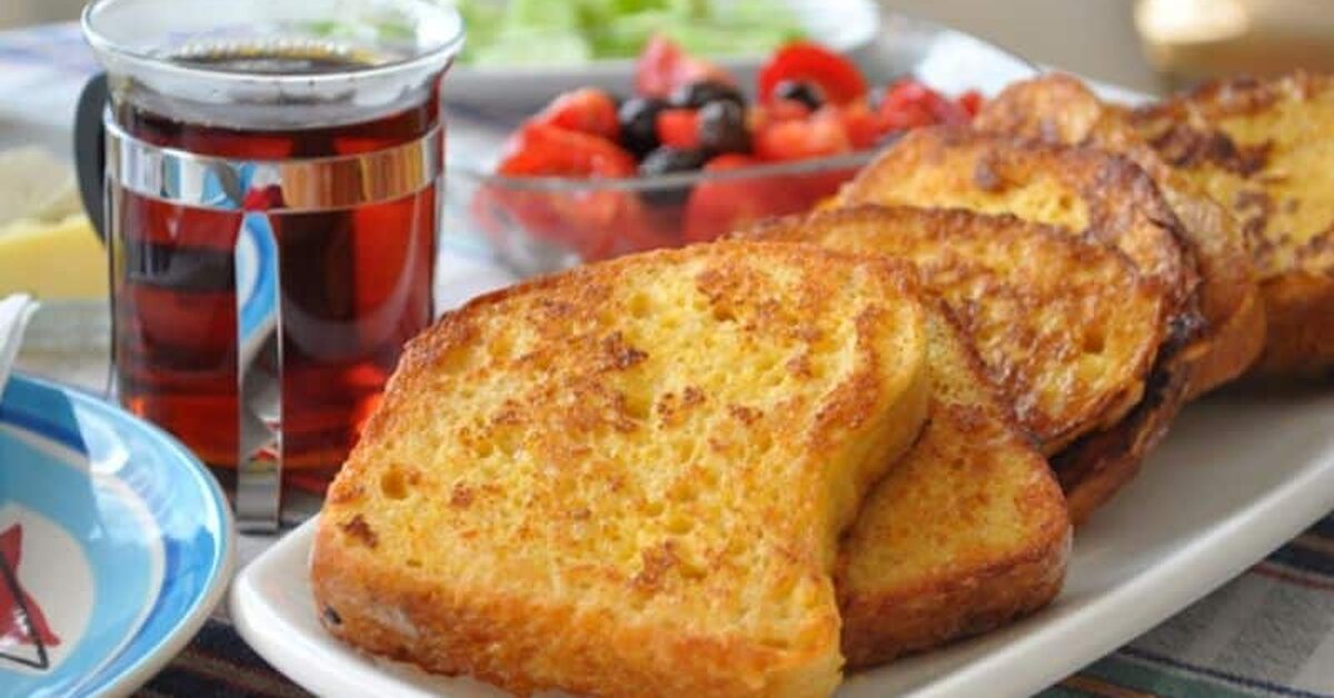 Kahvaltılık Peynirli Kızarmış Ekmek Tarifi
