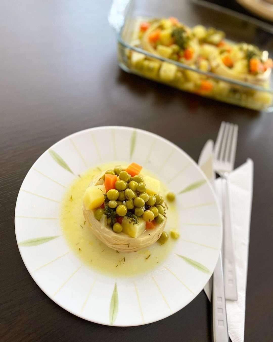 Zeytinyağlı Garnitürlü Enginar