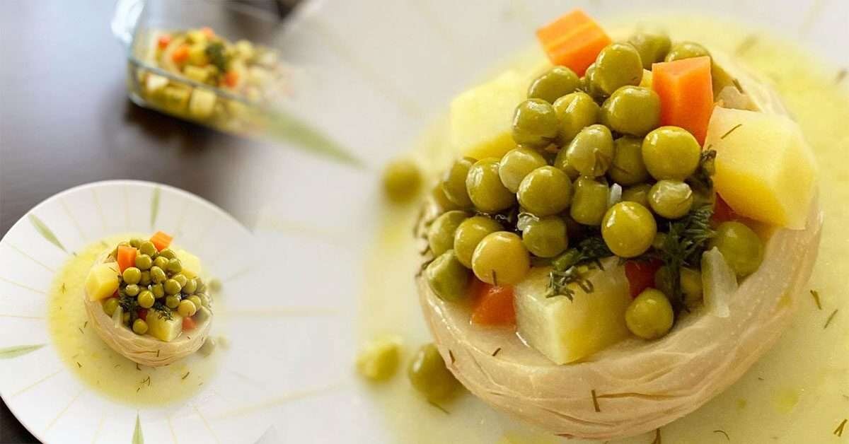 Zeytinyağlı Garnitürlü Enginar Tarifi