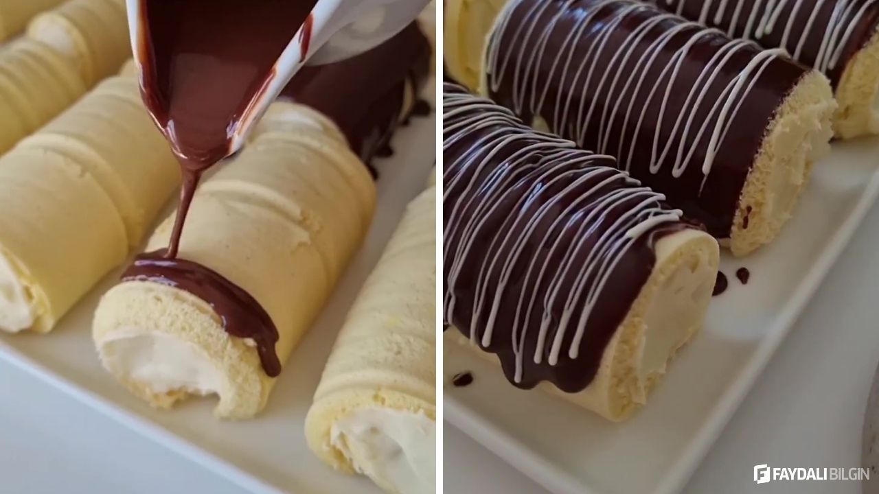 11 adımda Rulo Pasta Tarifi