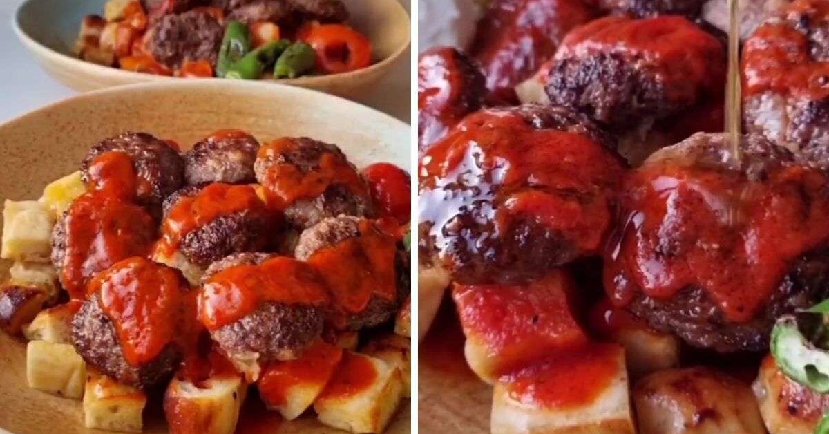 14 Adımda Tırnak Pideli Köfte Tarifi