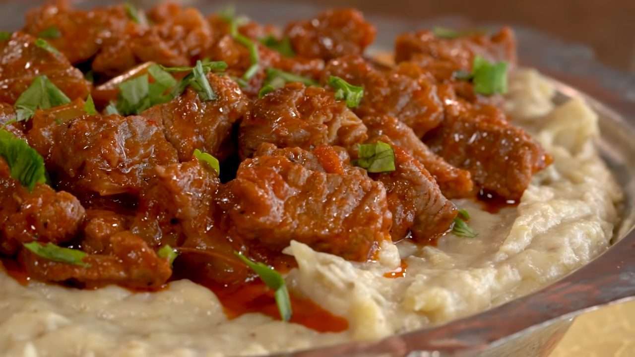 Lokum Gibi Pişmiş Hünkar Beğendi