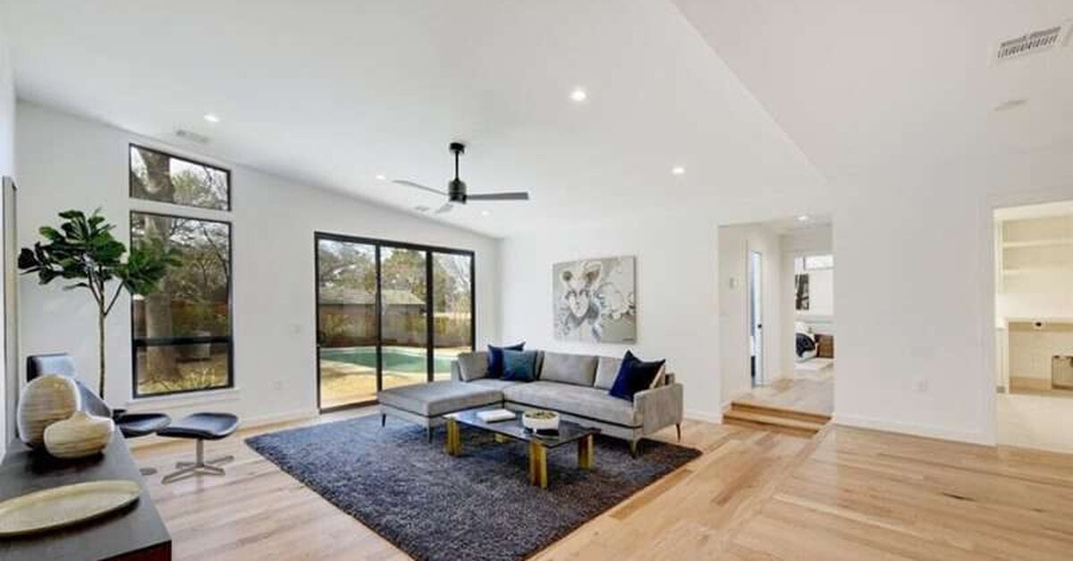 20 Muhteşem Gri ve Beyaz Çağdaş Oturma Odası Tasarımları