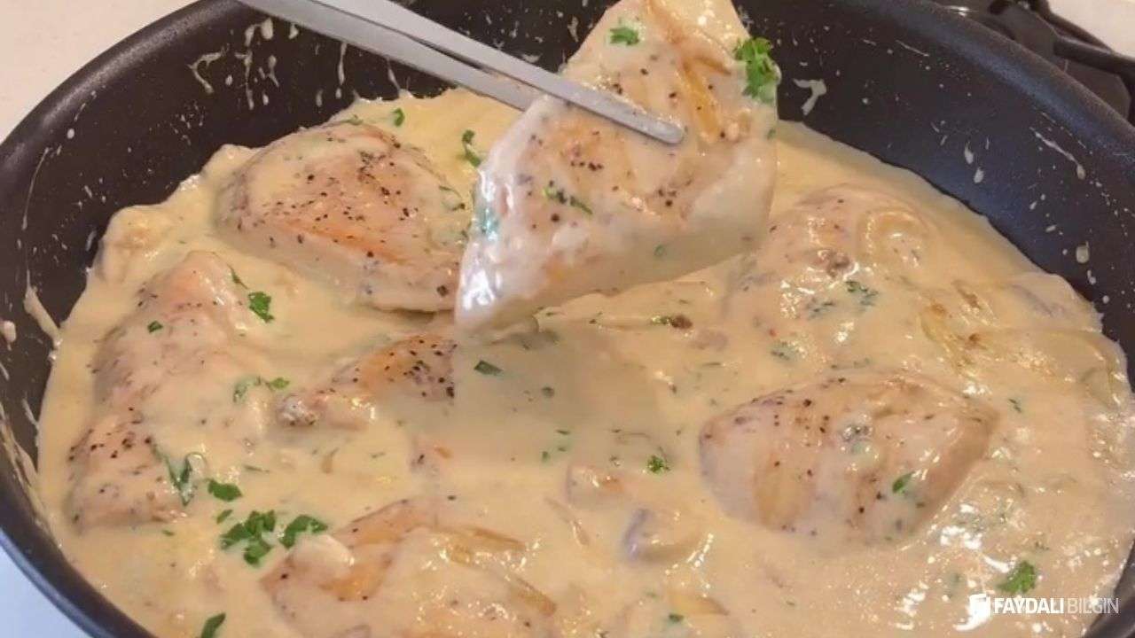 8 Adımda Soslu Tavuk Tarifi