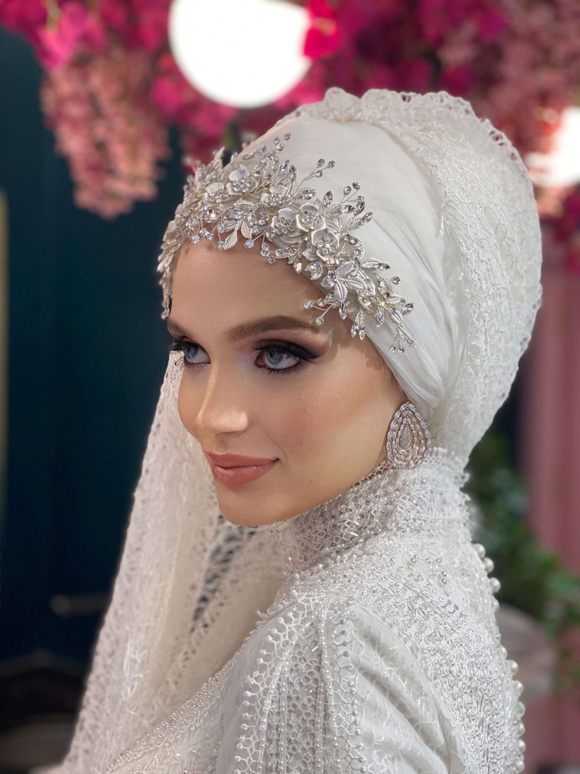 Aysira HELEN Tesettür Gelinlik Model Numarası : 10GLTS003134V01