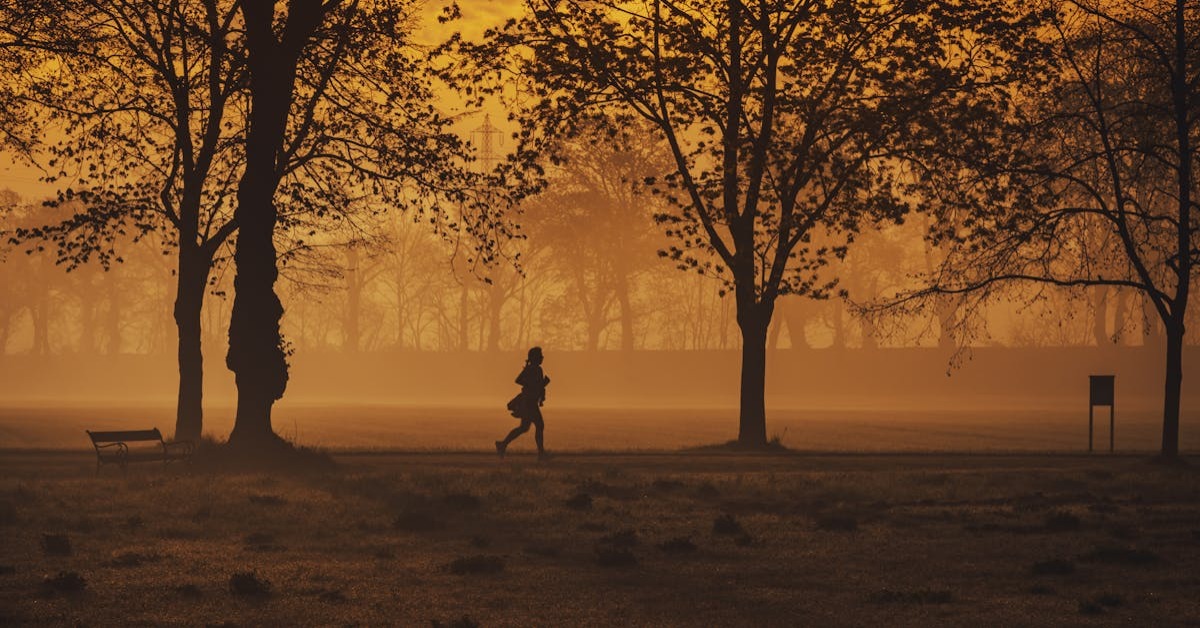 İlkbaharda açık havada egzersiz