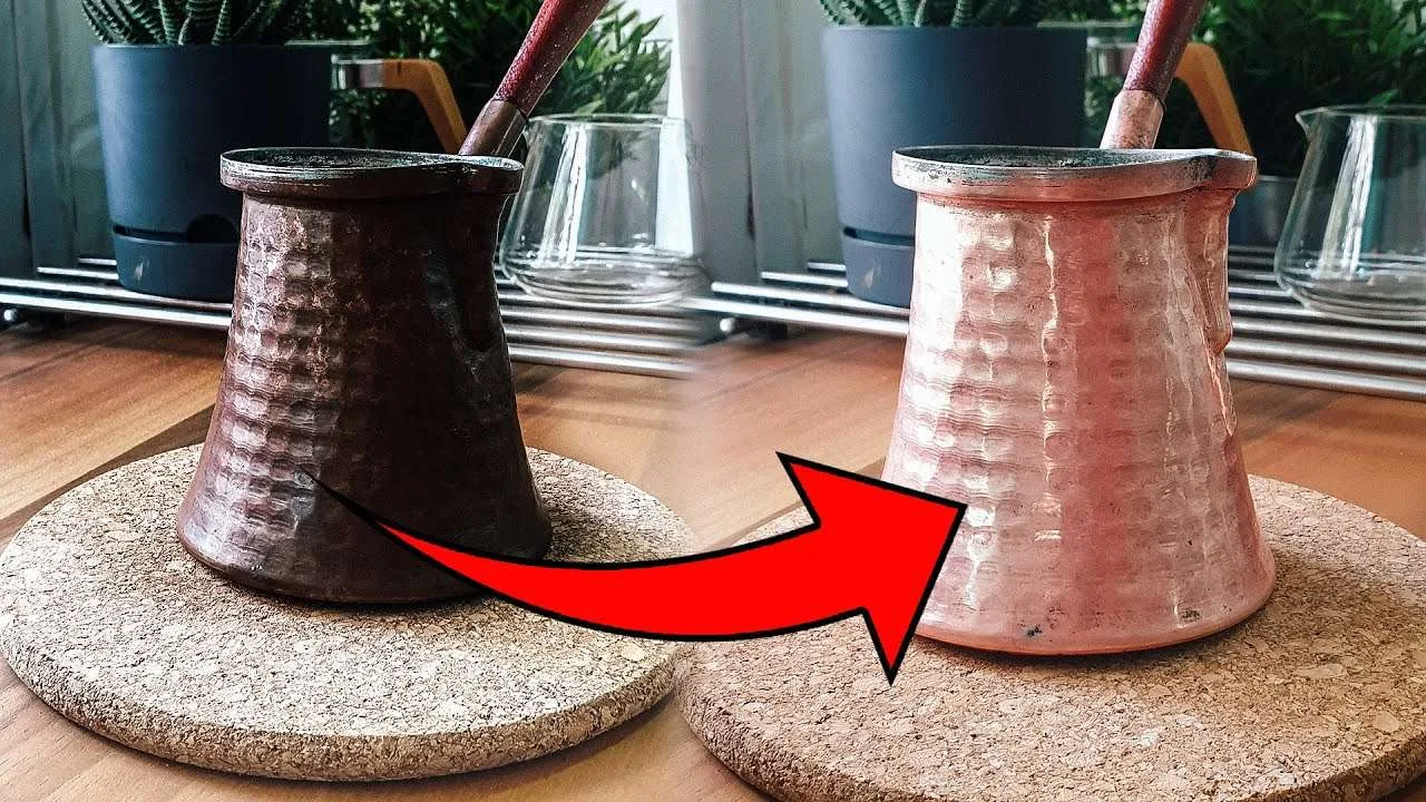 Bakır Cezve ve Çaydanlık Nasıl Parlatılır?