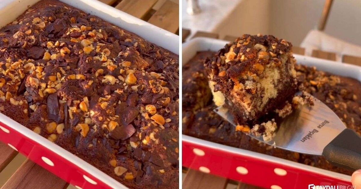 Bol Çikolatalı Fındıklı Kek Tarifi