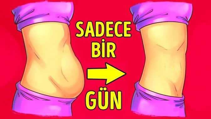 Bu Diyetle Göbek Yağları 1 Gecede Nasıl Eritilir?