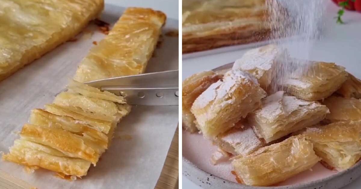 Üzeri Çıtır Çıtır Küt Böreği Tarifi