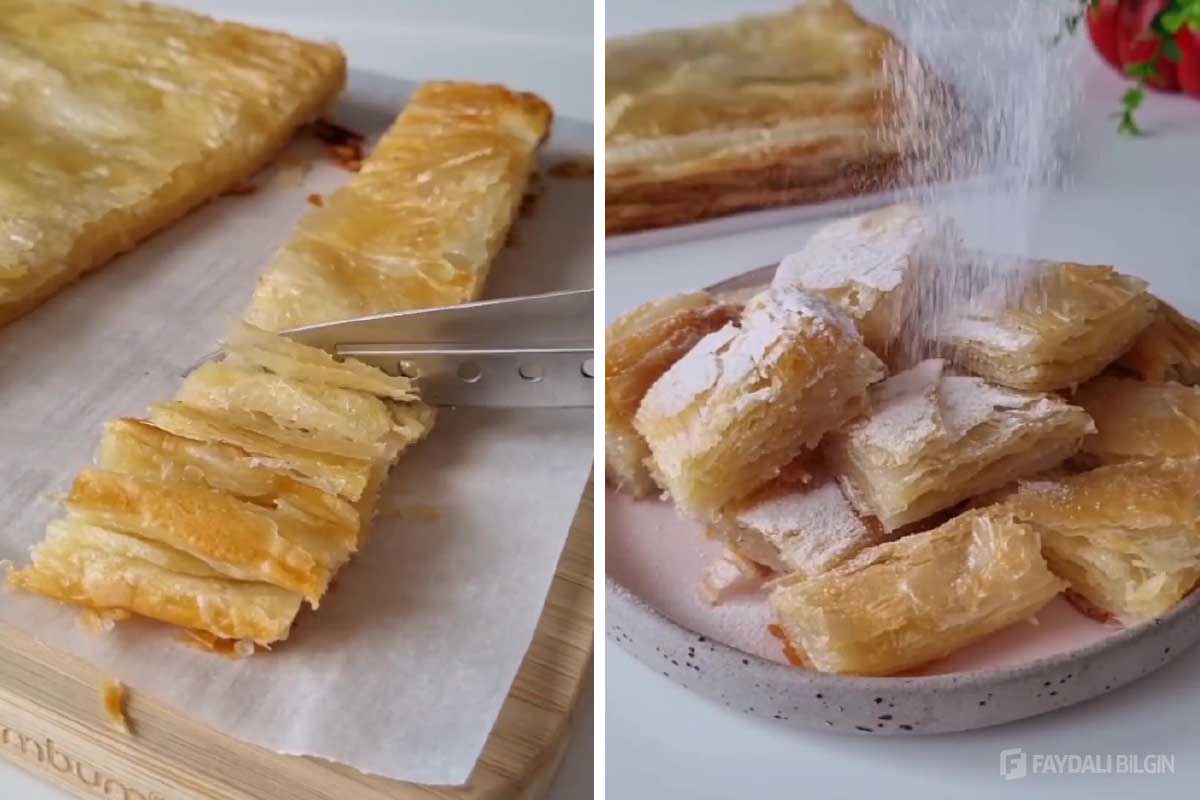 Üzeri Çıtır Çıtır Küt Böreği Tarifi