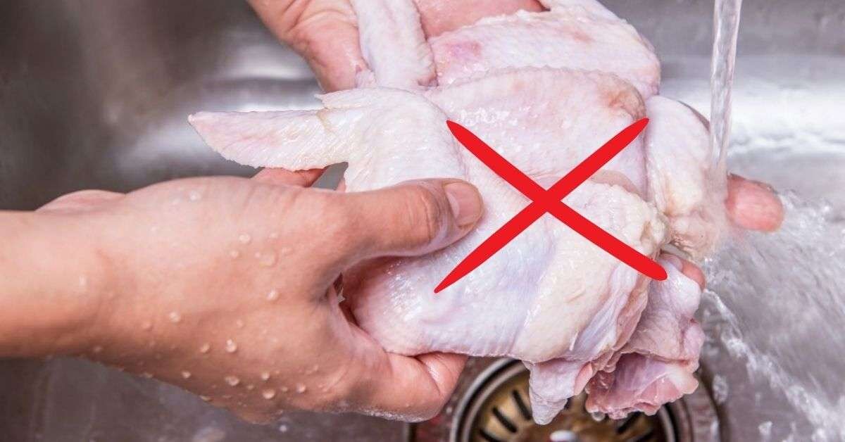 Çiğ Tavuğu Pişirmeden Önce Yıkamayın!