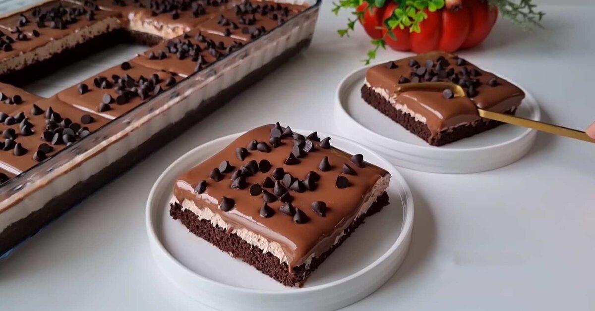 Borcamda Çikolatalı Yaş Pasta Tarifi