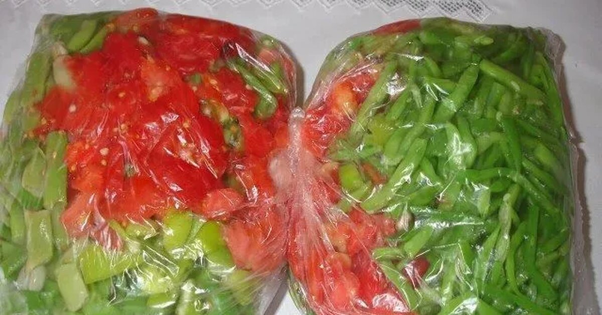 Buzlukta Taze Fasulye Saklama