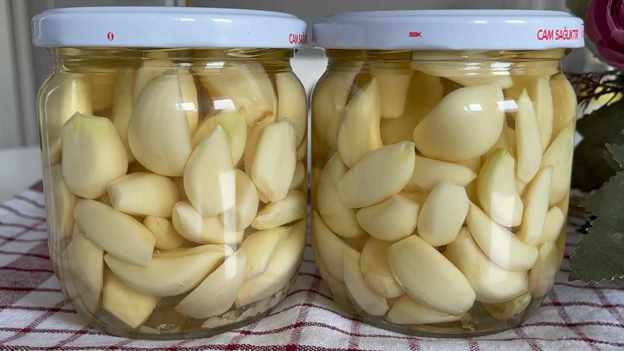 Doğal Antibiyotik Sarımsak Turşusu