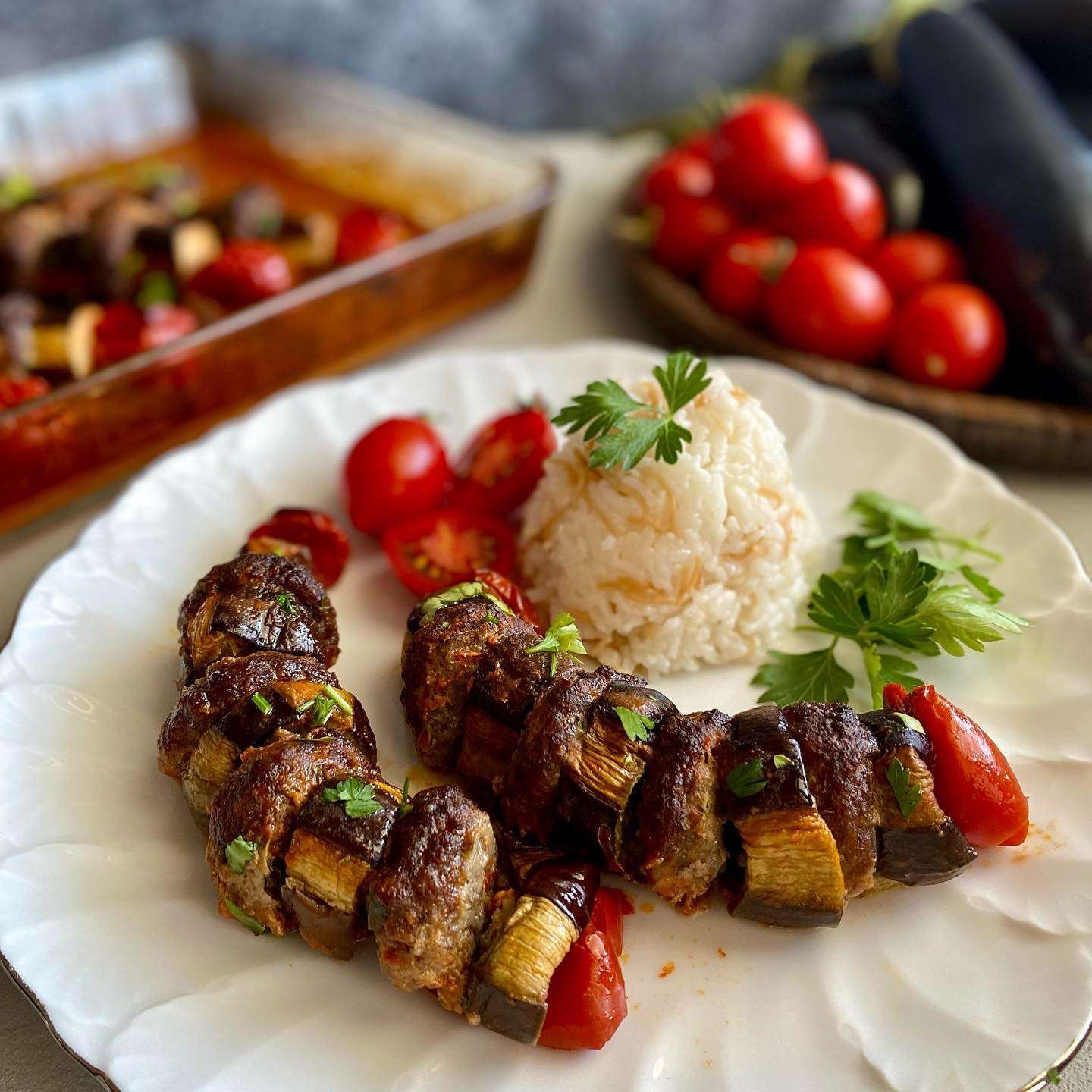En Sevdiğim Sebzenin En Sevdiğim Hali Patlıcan Kebabı